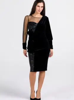 Rochie 1202 neagra Leonard