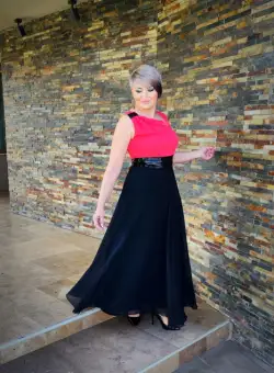 Rochie 6275 n r Doll Fashion