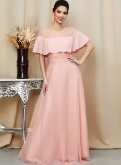 Rochie Adellya Peach