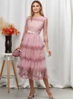 Rochie Bellissa Roz