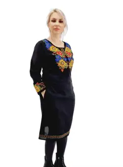 Rochie Brodata Traditional Atena 2
