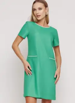 Rochie CC1MZ4155 verde Mizar
