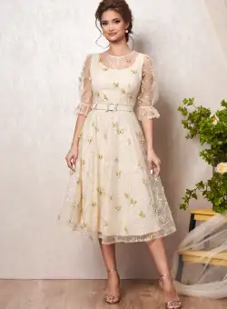 Rochie Evorra Ivory