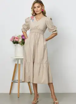 Rochie Gabby Bej