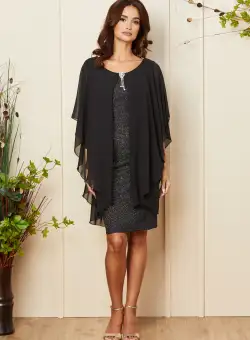 Rochie Tabitha Argintie