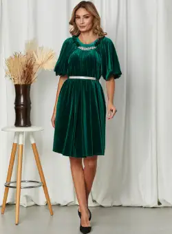 Rochie Velvetty Verde