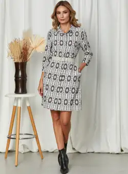 Rochie Zoila Ecru