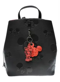 Rucsac DESIGUAL negru, WAKP03, din piele ecologica