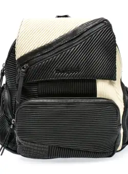 Rucsac DESIGUAL negru, WAKP20, din piele ecologica
