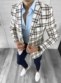 Sacou barbati slim fit 798 D3-1.2