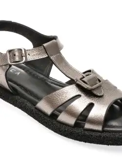 Sandale casual EPICA gri, 4793301, din piele naturala