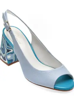 Sandale casual FLAVIA PASSINI albastre, 1332757, din piele naturala