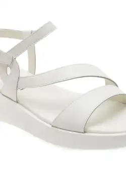 Sandale casual FLAVIA PASSINI albe, 6, din piele naturala