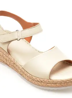 Sandale casual FLAVIA PASSINI bej, 2635, din piele naturala