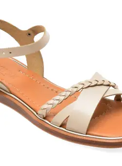 Sandale casual GRYXX bej, 11507, din piele naturala