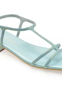 Sandale casual LAURA BIAGIOTTI albastre, 8490, din material textil