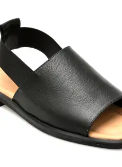Sandale FLAVIA PASSINI negre, 5001802, din piele naturala