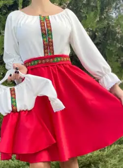 Set rochii Mama si Fiica 43