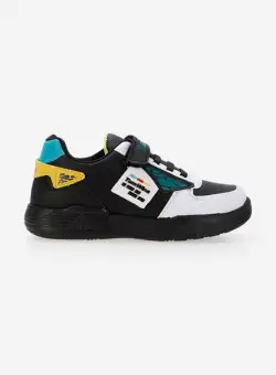 Sneakers copii negri Cesena V3