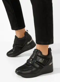 Sneakers cu platforma Arven negri