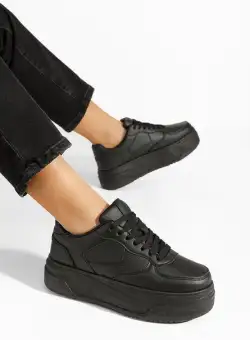 Sneakers cu platformă Marenda negri
