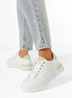 Sneakers dama Cruzira albi V3