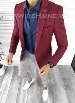 Tinuta barbati smart casual Pantaloni + Camasa + Sacou B8532