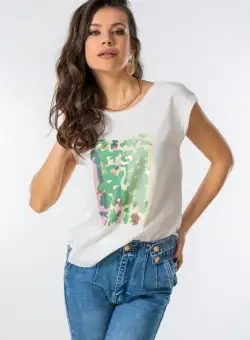Tricou 13825 verde Hermosa