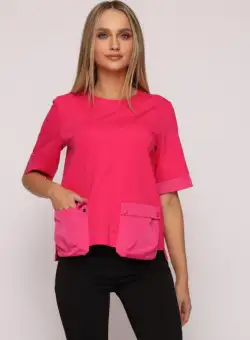 Tricou US1MZ3072 magenta Mizar 42