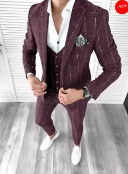 Vesta barbati eleganta slim fit 12004 E V2