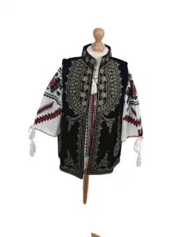 Vesta Traditionala copii negru 7