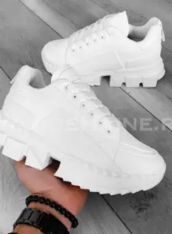 Adidasi barbati casual albi B7171 A27-4