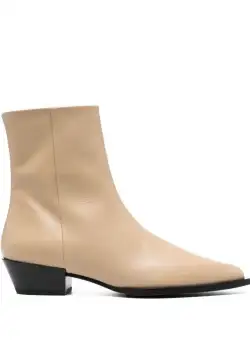 AEYDE AEYDE RUBY CALF LEATHER LATTE SHOES NUDE & NEUTRALS