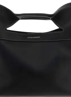 Alexander McQueen The Bow Handbag BLACK
