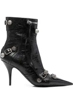Balenciaga BALENCIAGA Le Cagole leather boots Black
