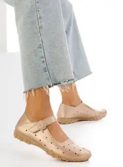 Balerini piele aurii Flary