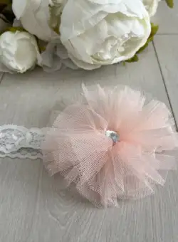 Bentita dantela - portocaliu prafuit