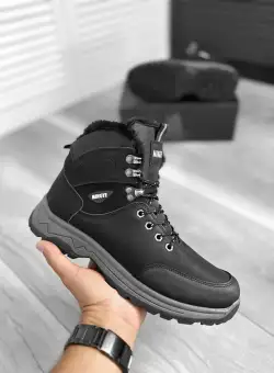 Bocanci barbati imblaniti negri A652 A16-1