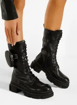 Bocanci damă negri Limonea