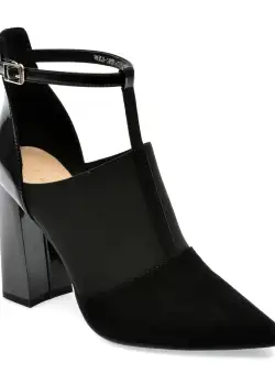 Botine EPICA negre, 1865316, din piele intoarsa