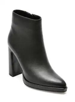 Botine FLAVIA PASSINI negre, 3C522, din piele naturala