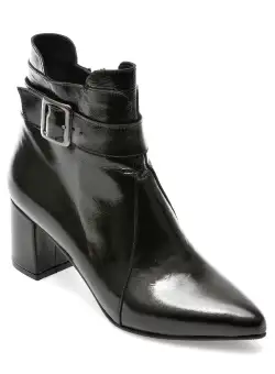 Botine FLAVIA PASSINI negre, 400954, din piele naturala lacuita