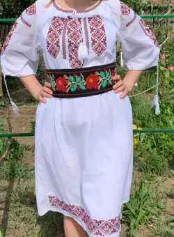 Brau adulti Negru cu Broderie 2