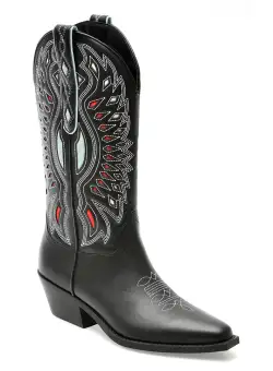 Ciocate Steve Madden negre, WESLYN, din piele naturala