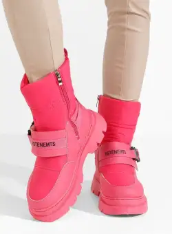 Cizme de zapada dama Manya fucsia