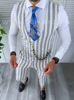 Compleu barbati Vesta + Pantaloni B4127 E* 100b-4 304-3 / 151-5/D3-2