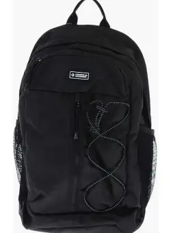 Converse Solid Color Transition Backpack With Elastic Inserts Black