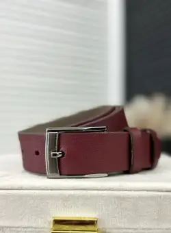 Curea barbati piele naturala grena 12424