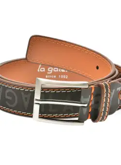 Curea LA GALERE maro, 256169, din piele intoarsa