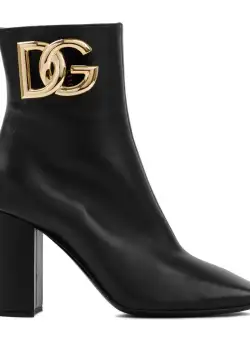 Dolce & Gabbana DOLCE & GABBANA ANKLE BOOT SHOES BLACK